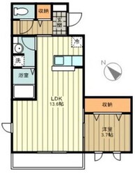 シャルマンの物件間取画像